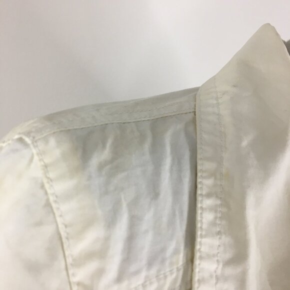 COMME CA ISM Ivory Belted 3/4-Long Sleeve Collared Button Dress - Picture 14 of 16